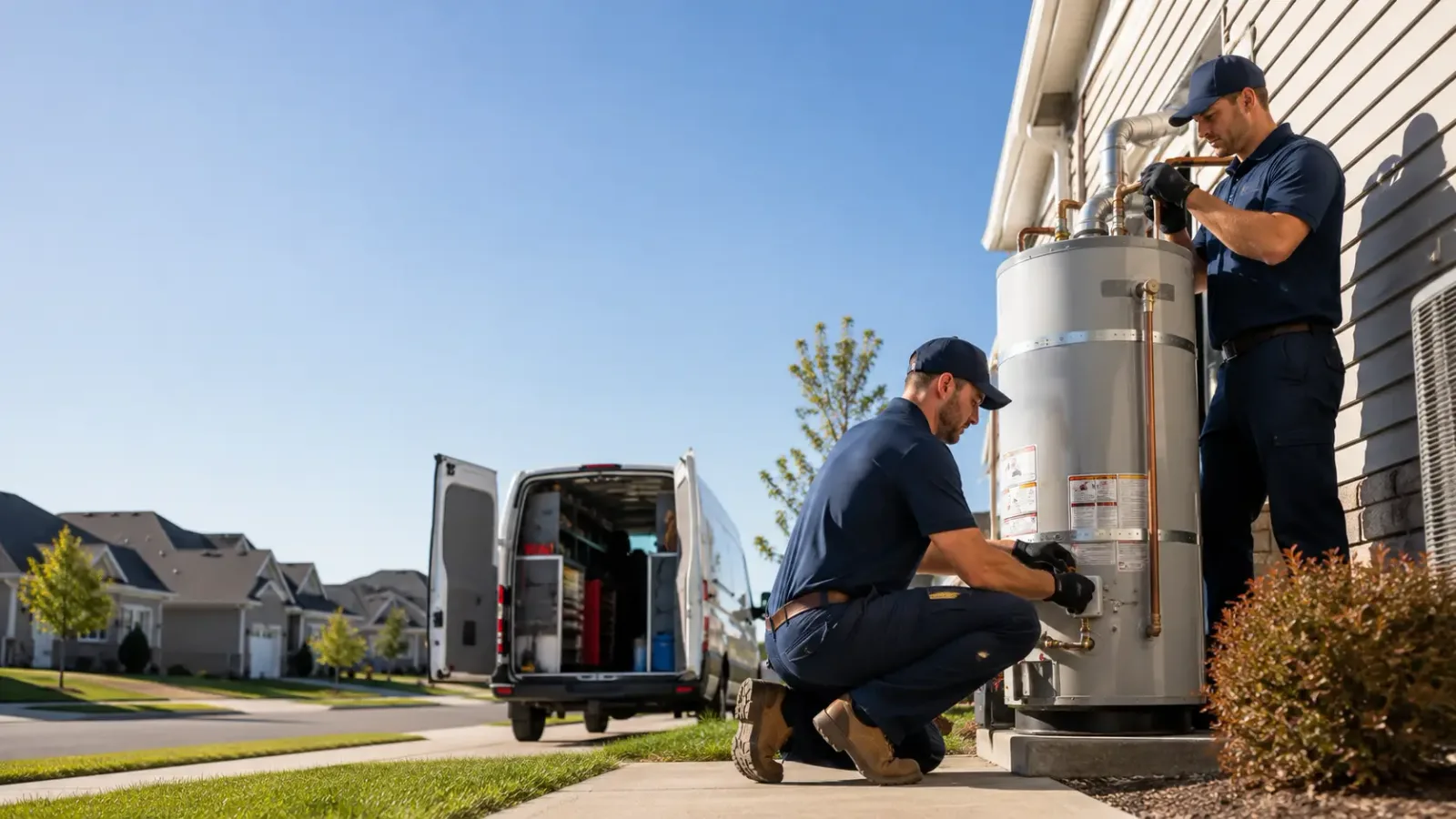 Water Heater Installation in Dunfermline, IL